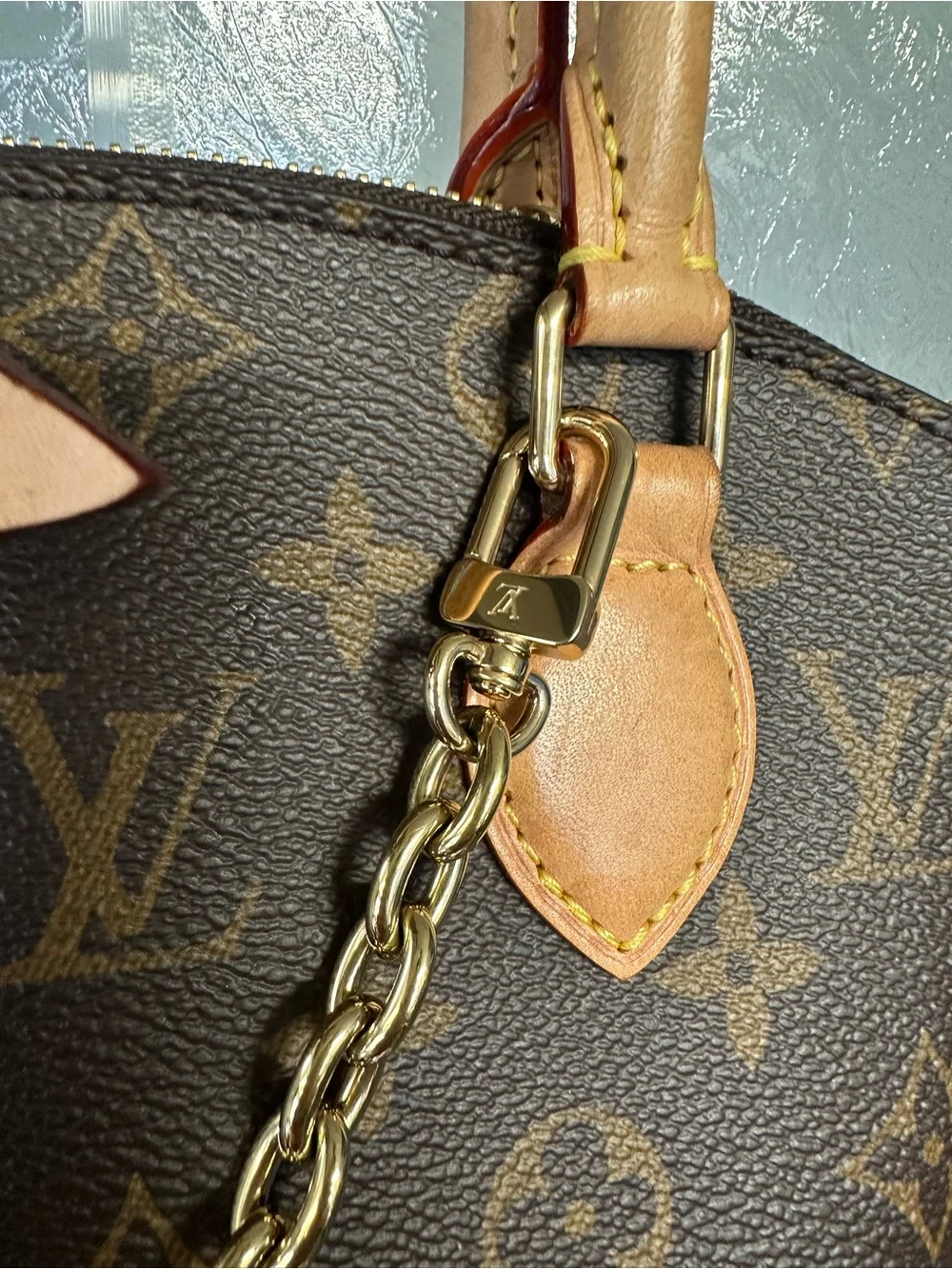 Authentic Louis Vuitton Monogram Canvas Lockit BB and accessories